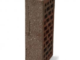 Облицовочный кирпич Браер одинарный 1НФ Баварская кладка рифленый с песком